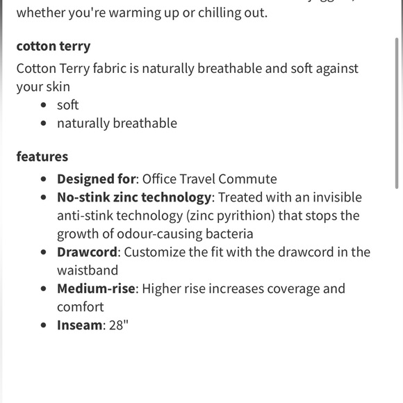 Lululemon Warm Down Joggers *** - Picture 2 of 5